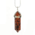 Mahogany Obsidian Gemstone Pendant Necklace